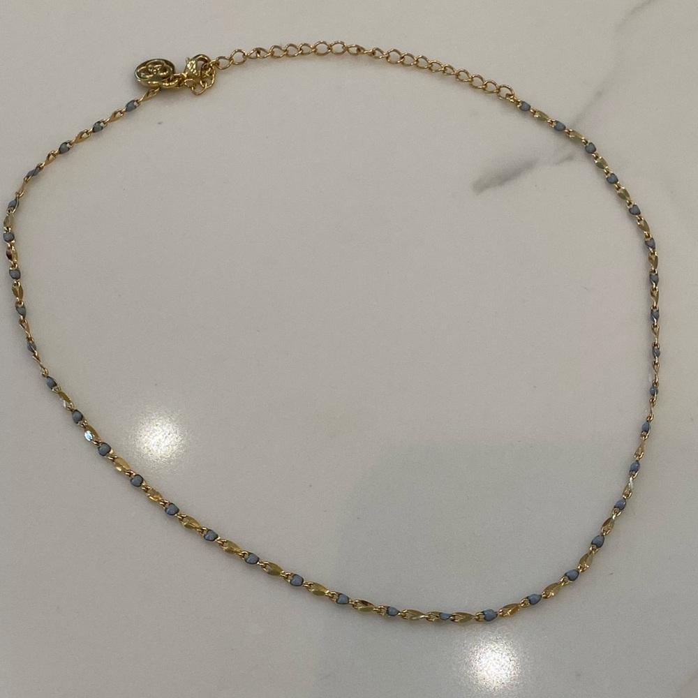 Adjustable gold filled choker